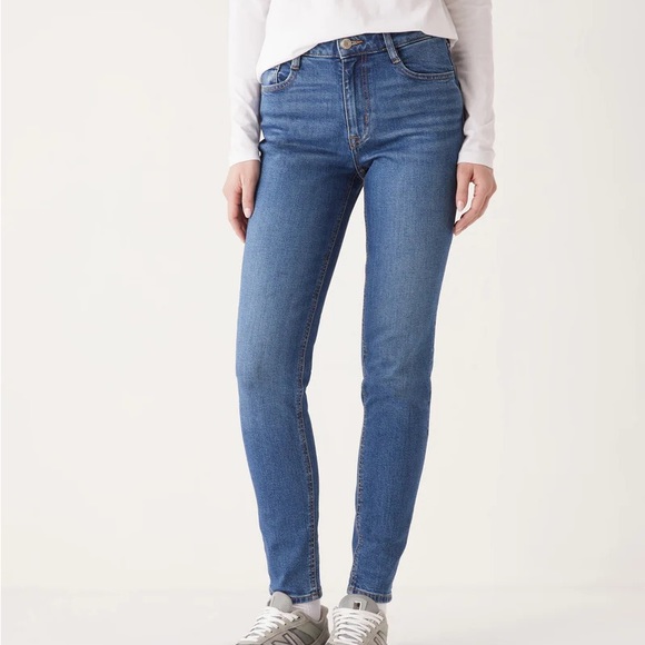 Frank And Oak High-Rise Slim Jeans - Picture 1 of 8